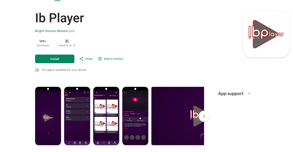 IBO Player Pro auf Android