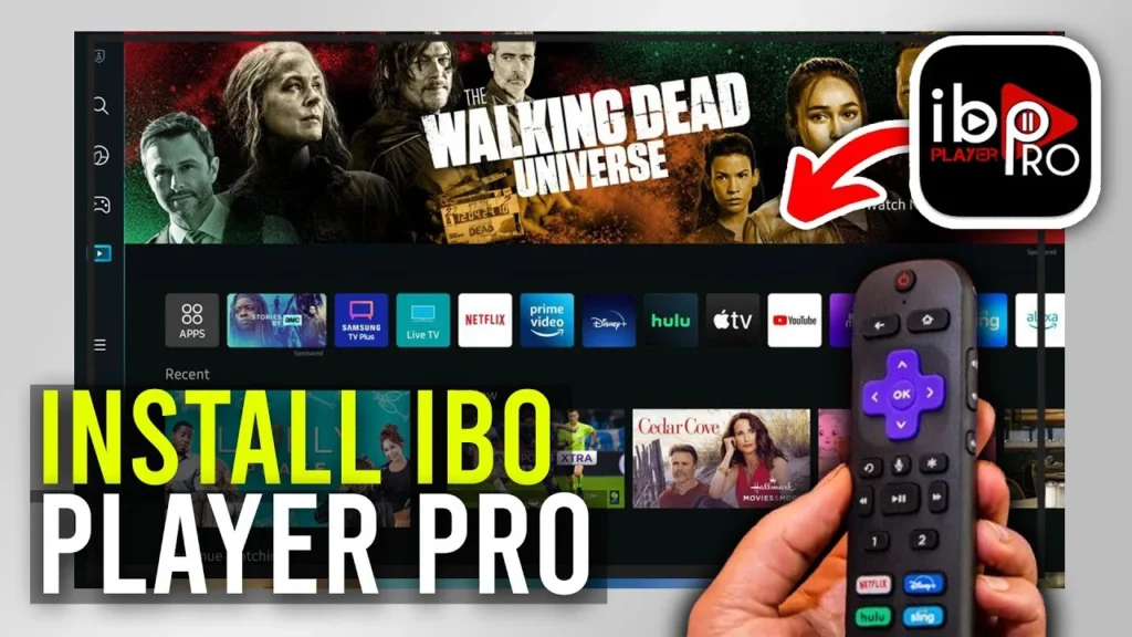 IBO Player Pro auf Samsung Smart TV